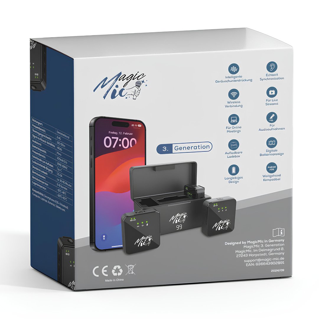 MagicMic™ 2in1 Microphone (3rd Generation) - MagicMic EU
