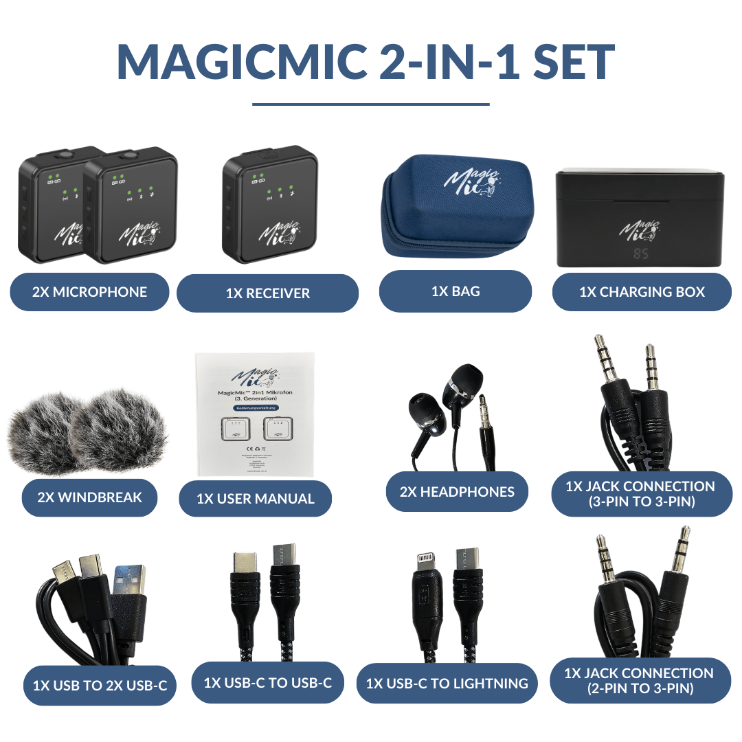 MagicMic™ 2in1 Microphone (3rd Generation) - MagicMic EU