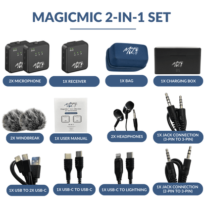 MagicMic™ 2in1 Microphone (3rd Generation) - MagicMic EU