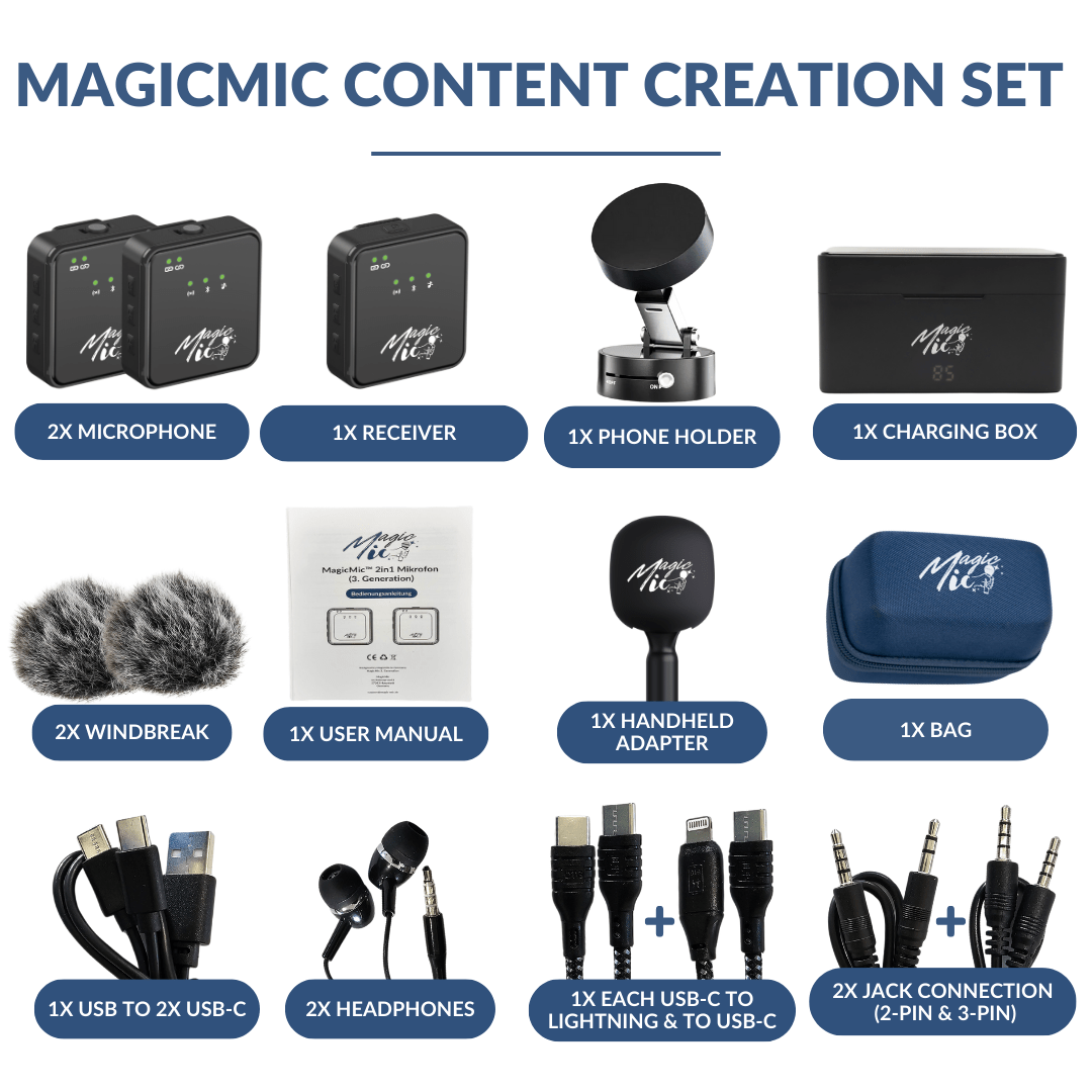 MagicMic™ Content Creation Set - MagicMic EU
