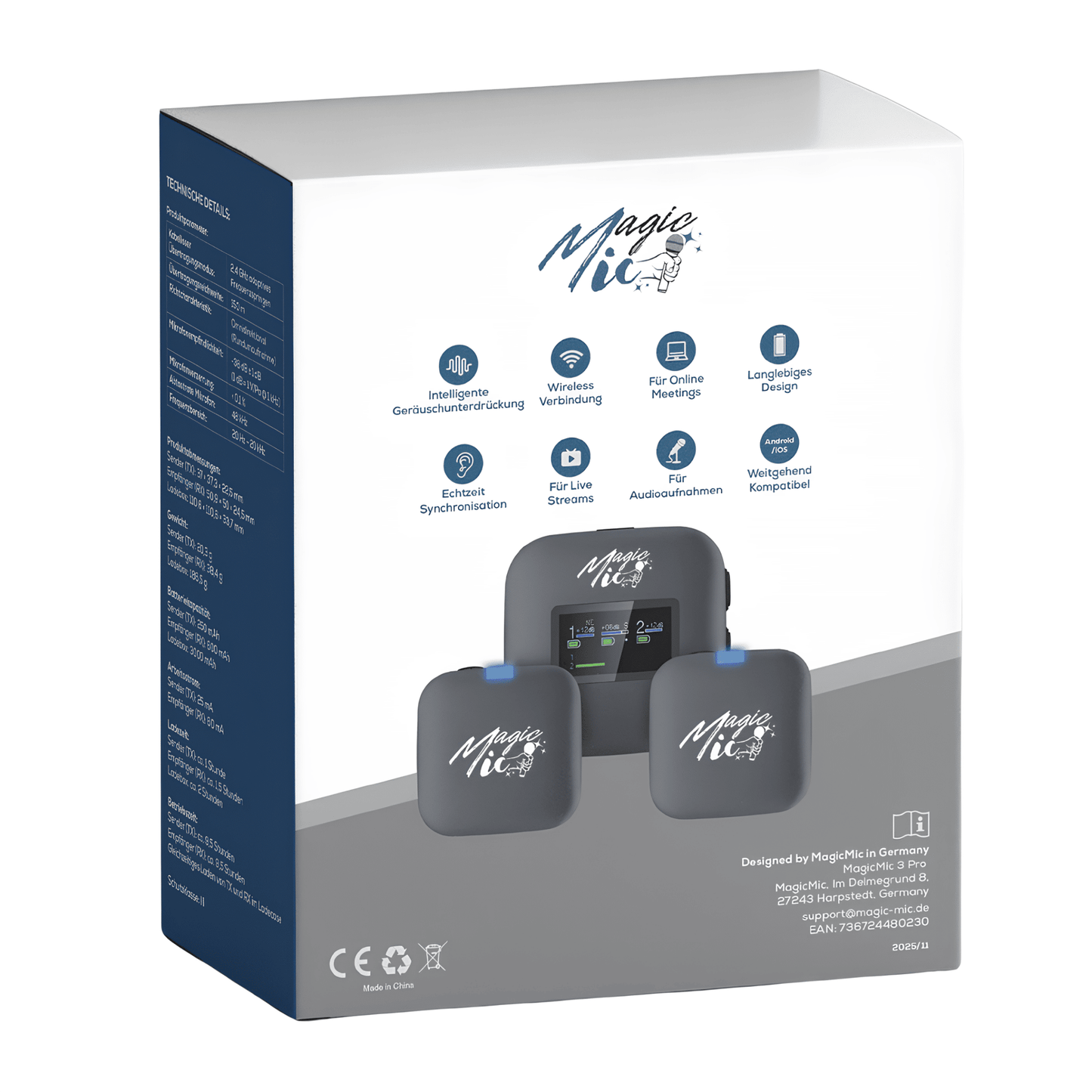 MagicMic™ Microphone 3 Pro - MagicMic EU