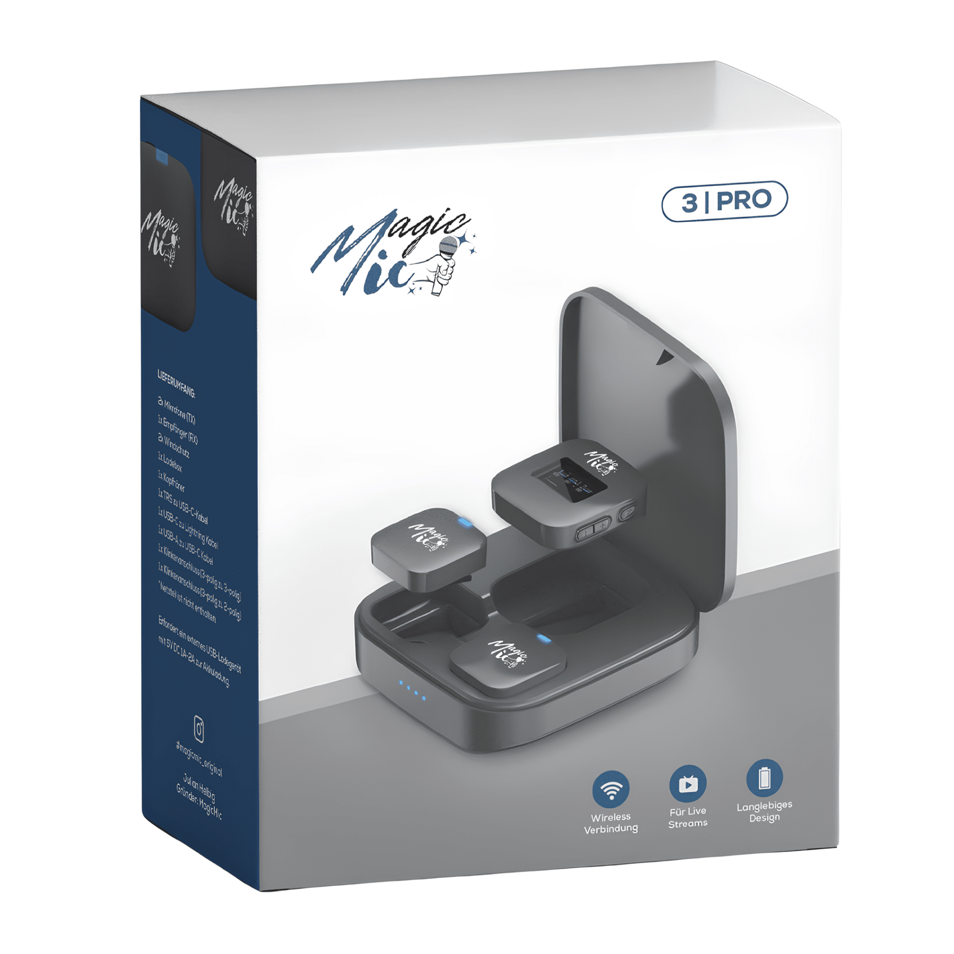 MagicMic™ Microphone 3 Pro - MagicMic EU